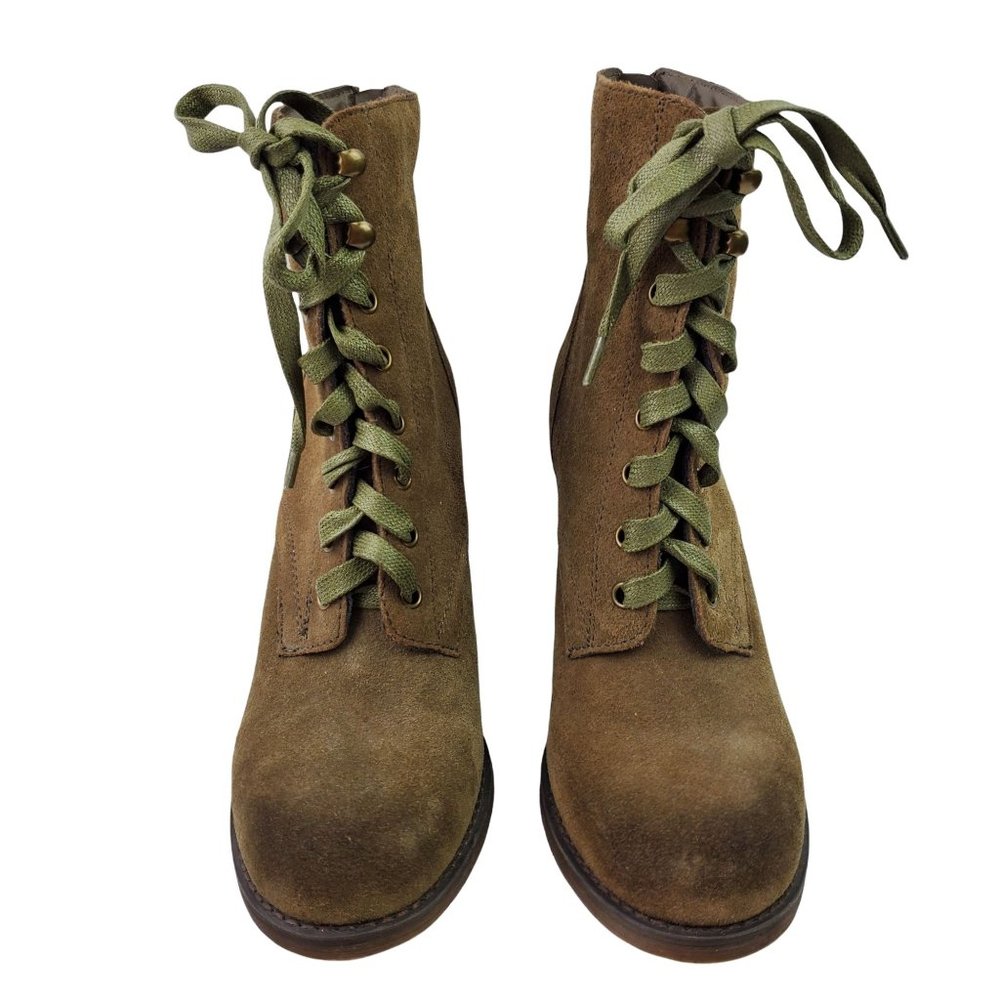 Sbicca Vtg Collection Bridge Suede Zip Ankle Boots 6.5 - Picture 5 of 12